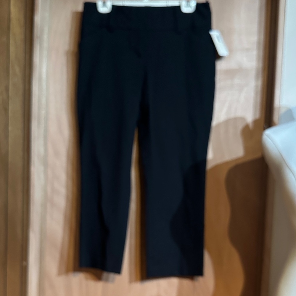 INC International Concepts Black Ankle Pants